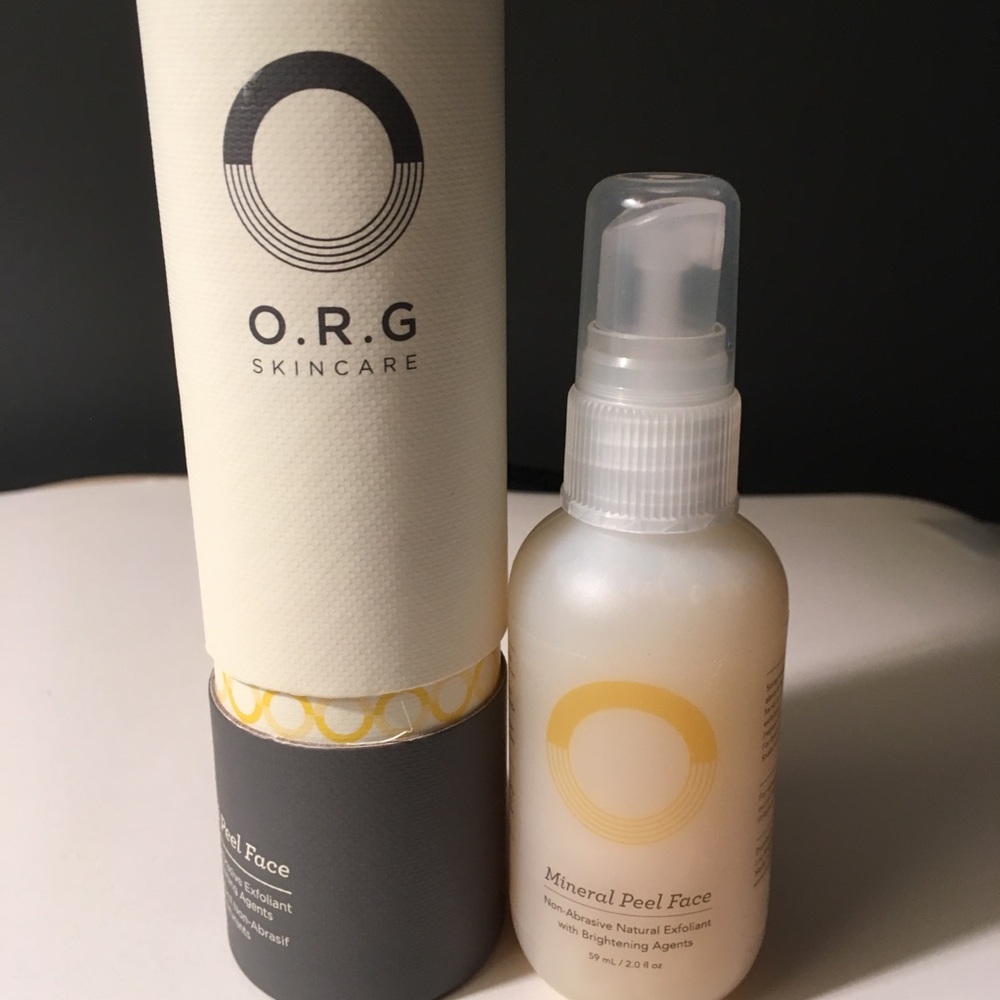 O. R. G. Skincare Mineral Face Peel